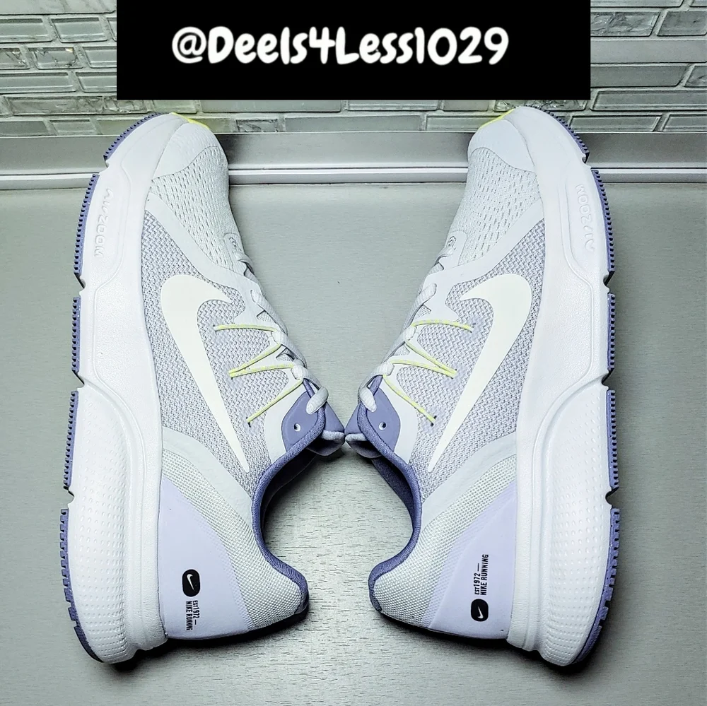 Nike Zoom Span 3 Running Womens Iris Whisper Violet Summit White Green
